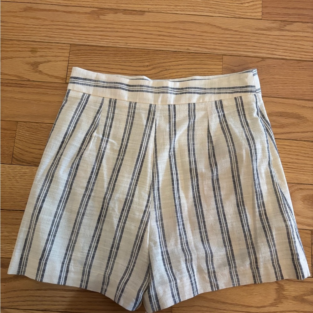 ZARA Striped Cream and Black Skort - Picture 4 of 4
